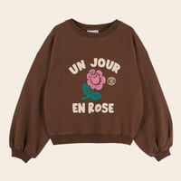 EMILE ET IDA エミールエイダ   オーガニックコットンロゴスウェット（2colors）