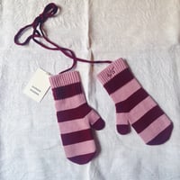 DAMSON MADDER　ダムソン マダー 　ストライプ ストリング ミトン