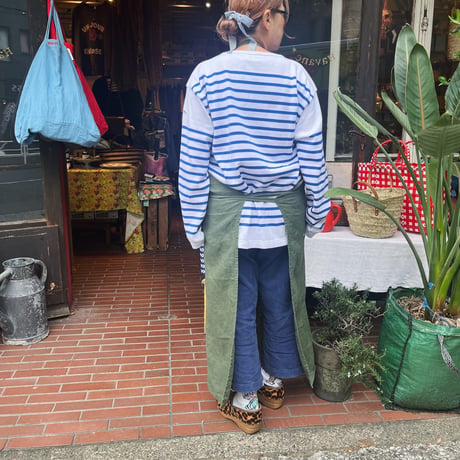 Merci  Paris  Tablier  リネンエプロン (3colors)
