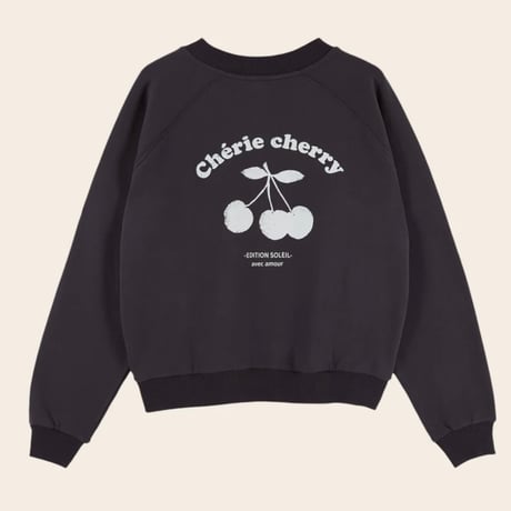 EMILE ET IDA エミールエイダ   オーガニックコットンロゴスウェット（2colors）