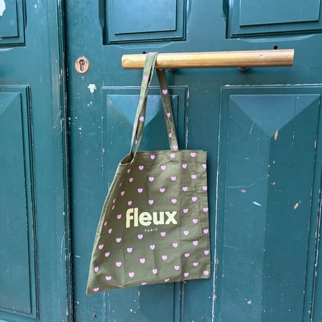 Fleux Paris  トートバッグ  ハート柄
