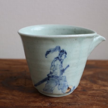 染付片口 /  吉田崇昭