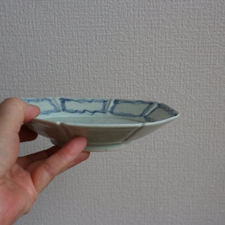 染付八角鉢 /  吉田崇昭