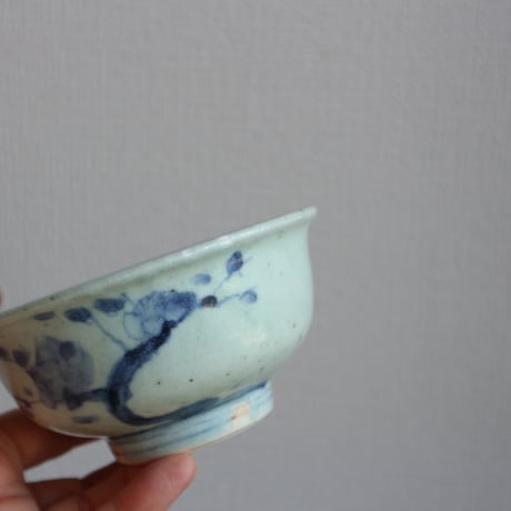 染付碗低  /  吉田崇昭