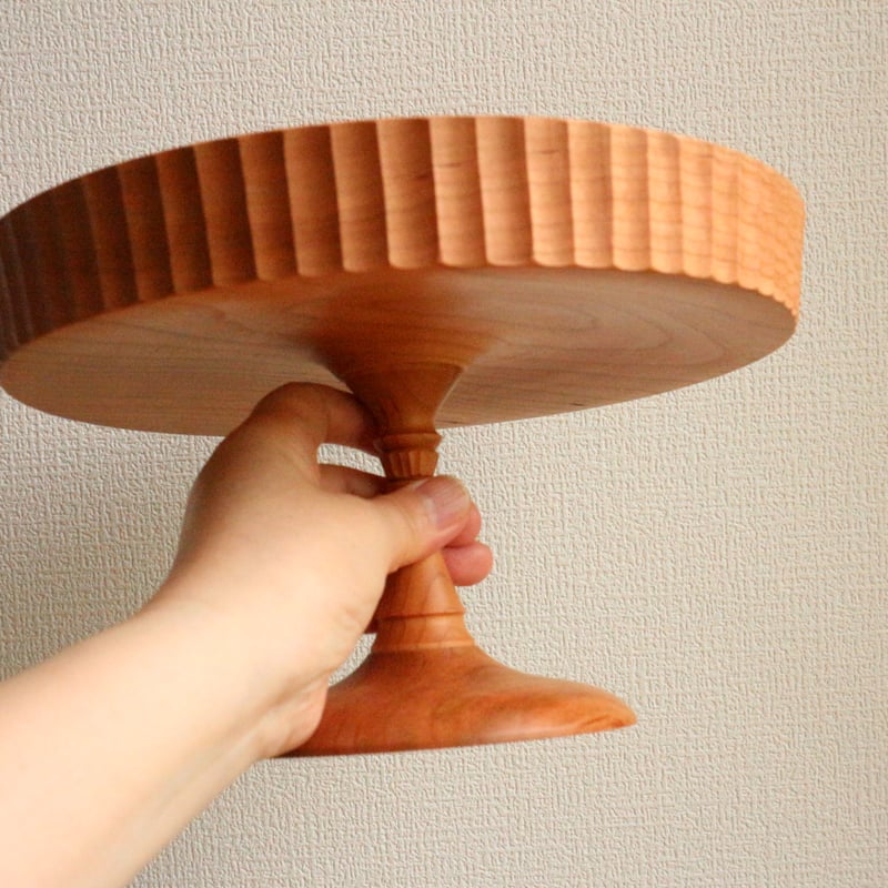 19世紀　ヴェネチア　コンポート　特大品　タトチ　東さ8-0107④ コンポートtarte8寸（チェリー）/ 森夏未 | モノスタイル onlineshop