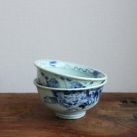 染付碗低  /  吉田崇昭