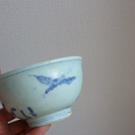 染付茶碗  /  吉田崇昭