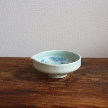染付馬盥片口鉢 /  吉田崇昭