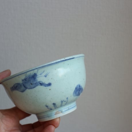 染付茶碗  /  吉田崇昭