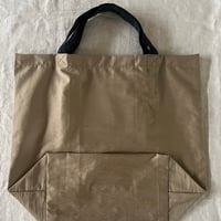 テクテクバッグ　コットンツイル　ライトブラウン×ブラックウォッチ　61-26501-11