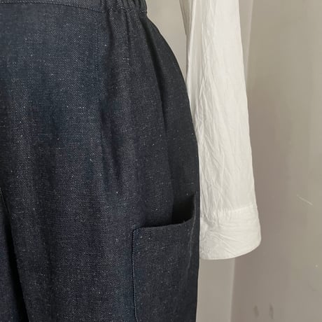 ナッツパンツ　コットンリネン　ビンテージデニム　　04-26414-56