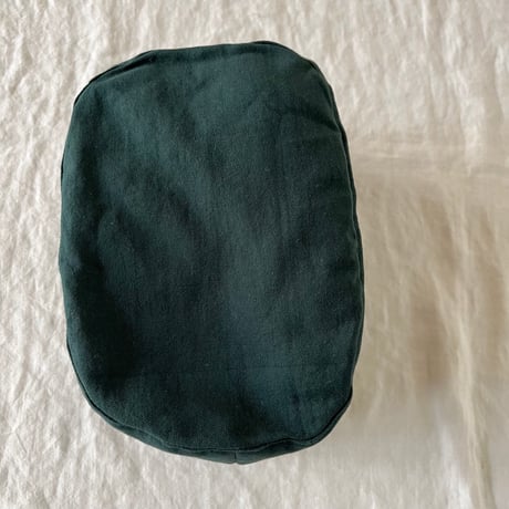 クマバケツS　コットン和紙ライトツイル　モスグリーン　61-26401-42