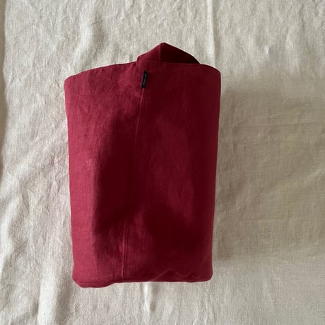 ストンプBag　リネンツイル　レッド　61-26402-21
