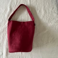 ストンプBag　リネンツイル　レッド　61-26402-21