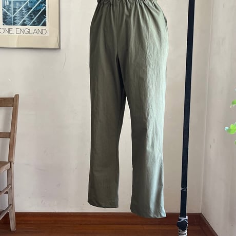 スッキリパンツ　コットンヴィンテージ馬布　カーキ　　　　　　04-26410-43