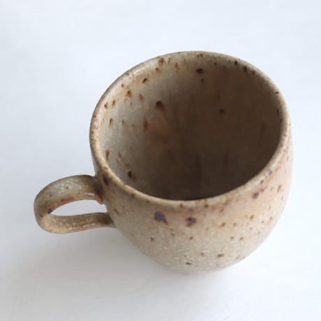 閑野淳　青輪釉　マグカップ