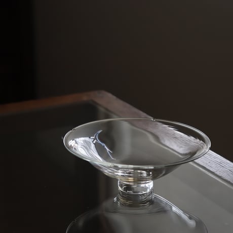 鷲塚貴紀  輪花小鉢（クリア）