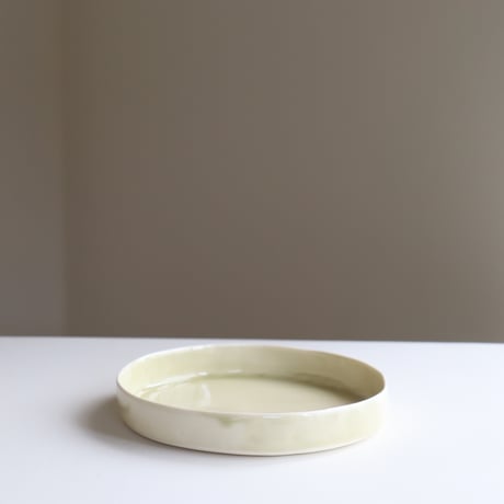 藤本羊子　小皿（ピンク、グリーン）