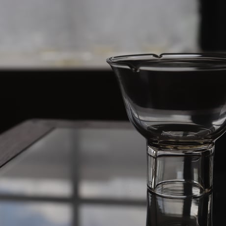鷲塚貴紀  茶杯（クリア）