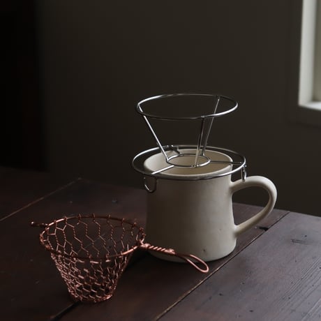 辻和金網　コーヒードリッパー銅（1~2杯用）