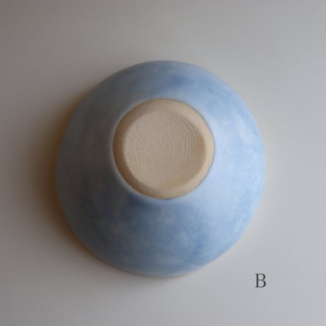 藤本羊子　ボウル（薄青）