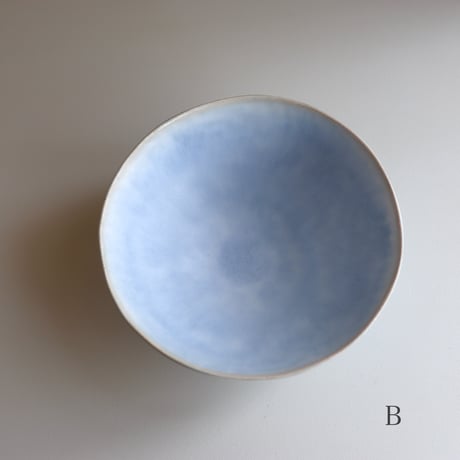 藤本羊子　ボウル（薄青）