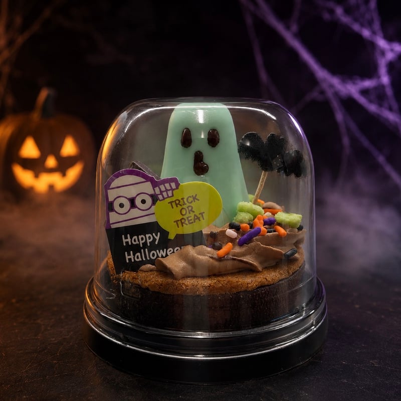 仲良しオバケ♡ハートタルト☆ハロウィン オバケのチョコミントタルト | Sucreries オンラインショップ