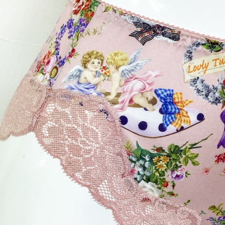 【SALE】【Mサイズのみ】ショーツ【ビスコラピア・リトルローゼス】1374-18S