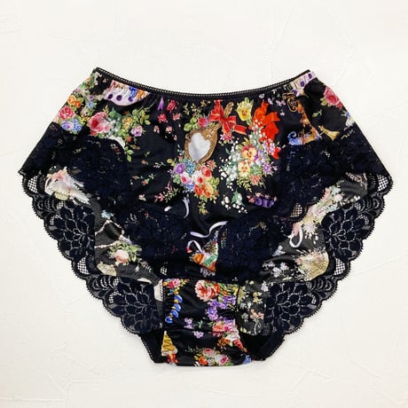 【SALE】【Mサイズのみ】ショーツ【ビスコラピア・リトルローゼス】1374-18S
