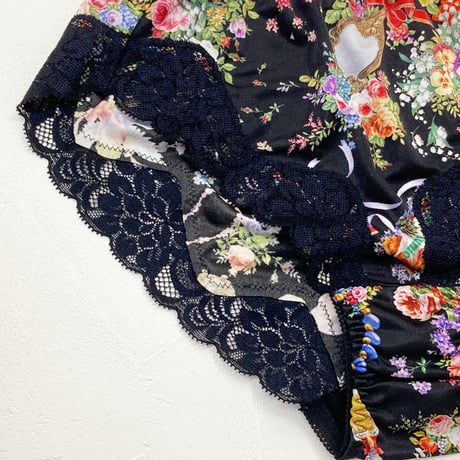 【SALE】【Mサイズのみ】ショーツ【ビスコラピア・リトルローゼス】1374-18S