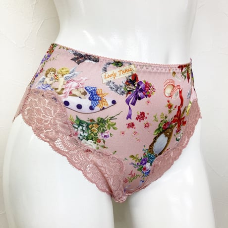 【SALE】【Mサイズのみ】ショーツ【ビスコラピア・リトルローゼス】1374-18S