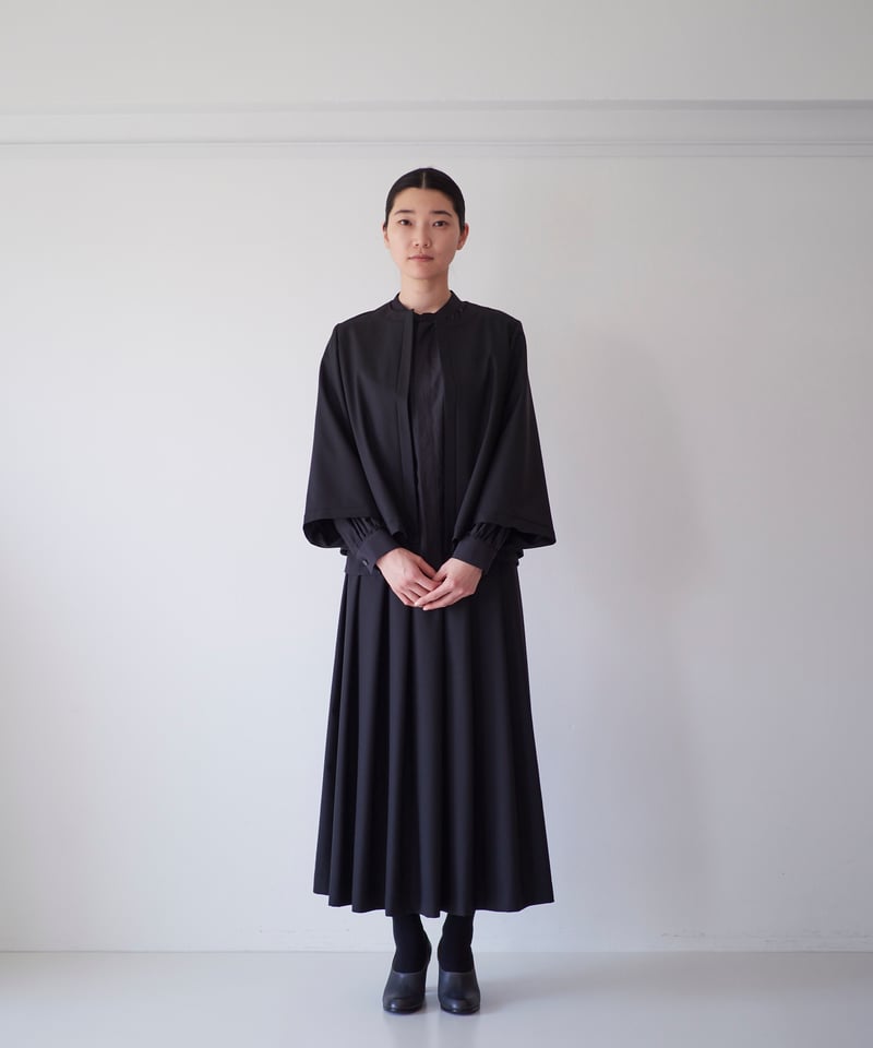 24FW KHOKI ノーカラー フリンジ ウールジャケット 2 ブラック 24FW KHOKI ノーカラー フリンジ ウールジャケット 2 ブラック - メルカリ