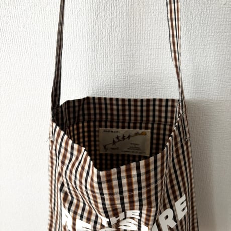 オールドマンズテーラー GUN CLUB CHECK TREASURE HUNTING ONE SHOULDER BAG