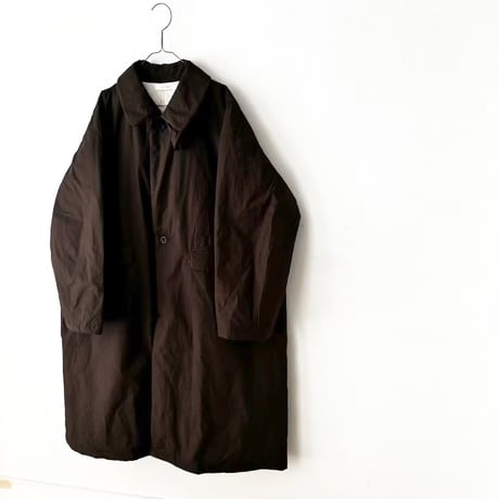 miiThaaii　AMAR COAT・ DARK BURGUNDY
