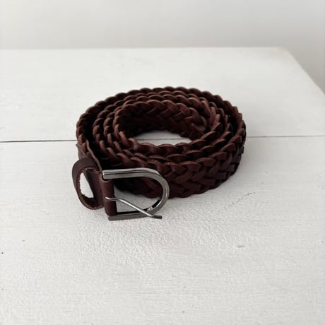 atelier naruse  leather mesh belt