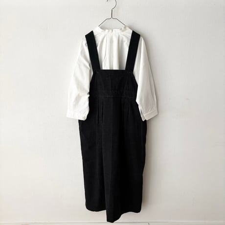 somewearclothing  TOP糸シャツコール サロペットスカート
