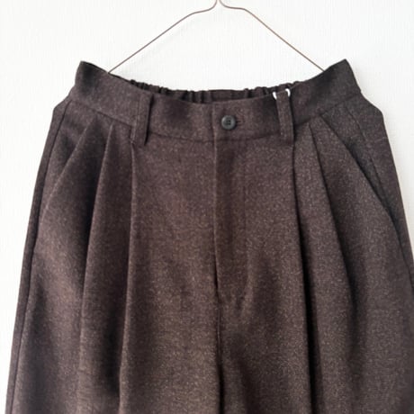 yuni コットンアクリルウール 2tack pants