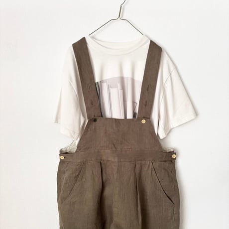 somewearclothing ヴィンテージリネン サロペット