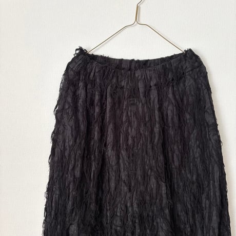 yuni  レーヨンポリエステルコットンリネン Jacquard pants