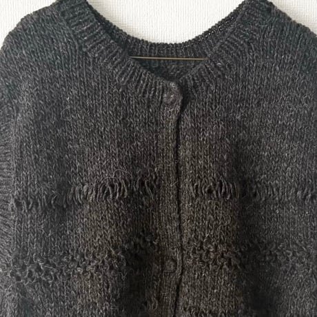Hands of creation  アルパカウール ペルーHAND KNIT 2wayベスト