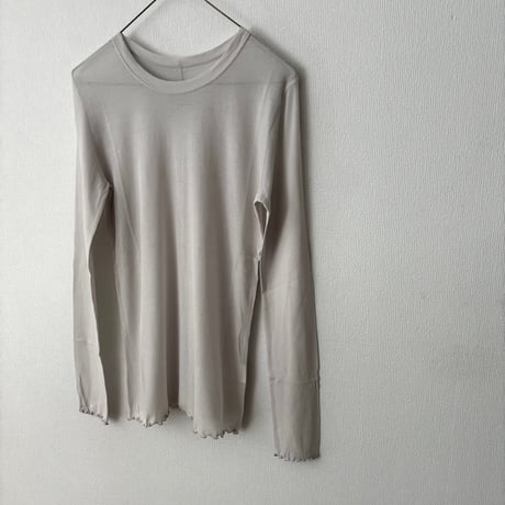 Hands of creation シアーハイツイストフライス クルーネックプルオーバー