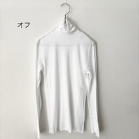 Hands of creation シアーハイツイストフライス タートルネックプルオーバー