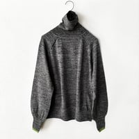atelier naruse wool turtle-neck knit sweater