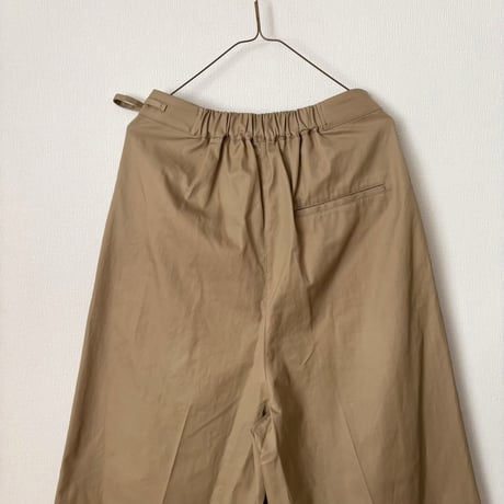 yuni  master seed cotton chino wrap pants