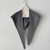 HAU  knit hood muffler