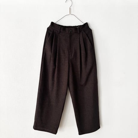 yuni コットンアクリルウール 2tack pants