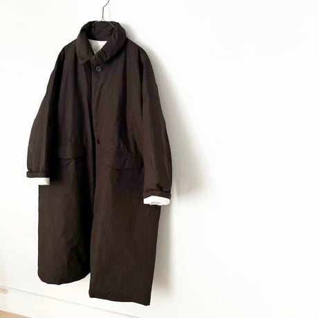 miiThaaii　AMAR COAT・ DARK BURGUNDY