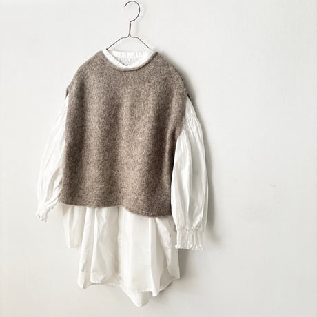 HAU knit cape "cocon"