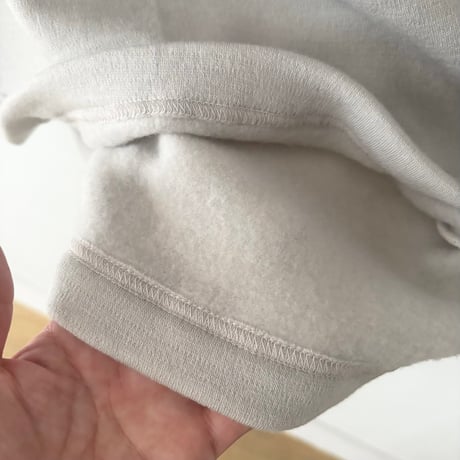 NATURAL LAUNDRY　もち裏毛 ちびモックベスト