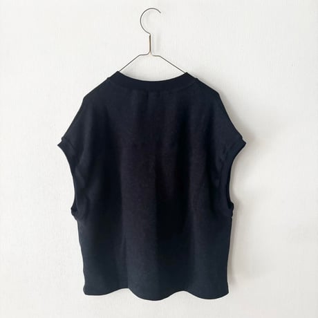 NATURAL LAUNDRY　もち裏毛 ちびモックベスト